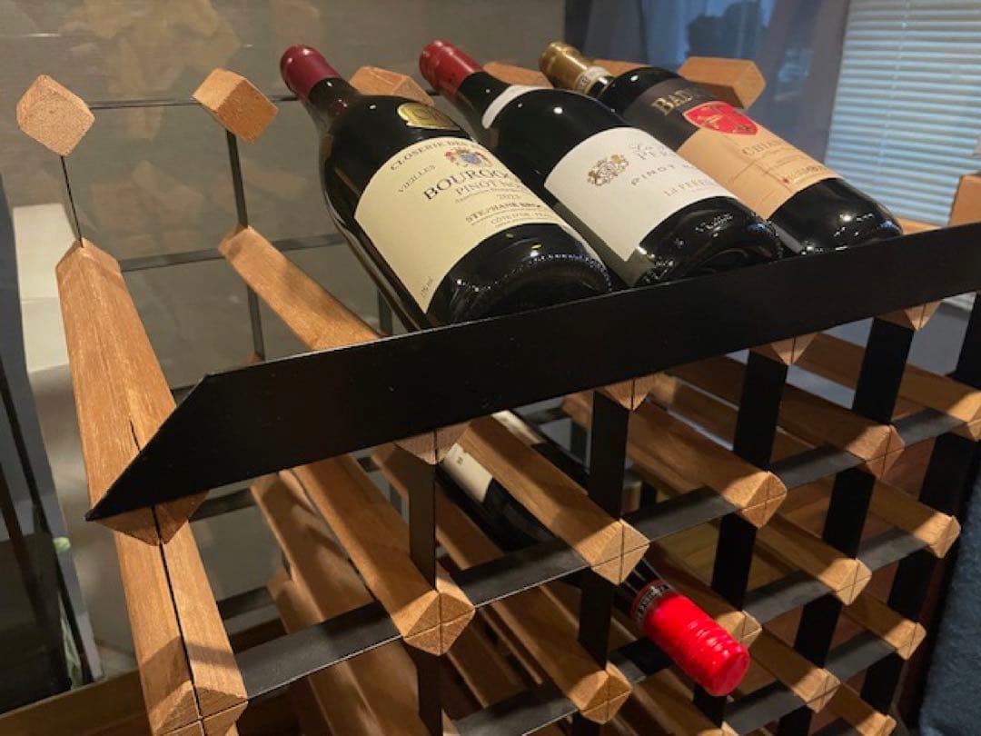 ハート■ボルデックスBORDEX/ワインラック/ストージ/什器90本用