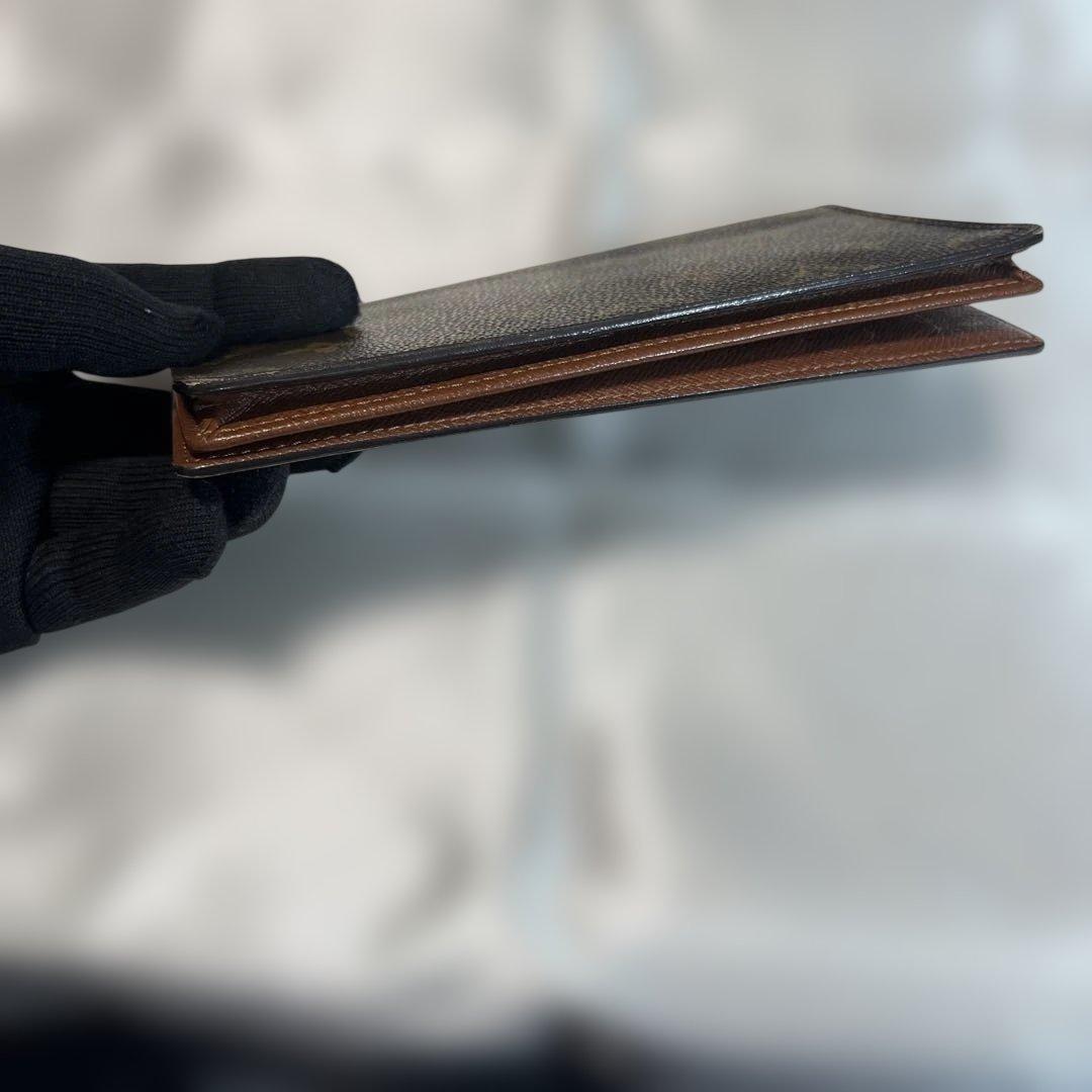 ルイヴィトン 長財布 二つ折り 札入れ モノグラム レザー 美品