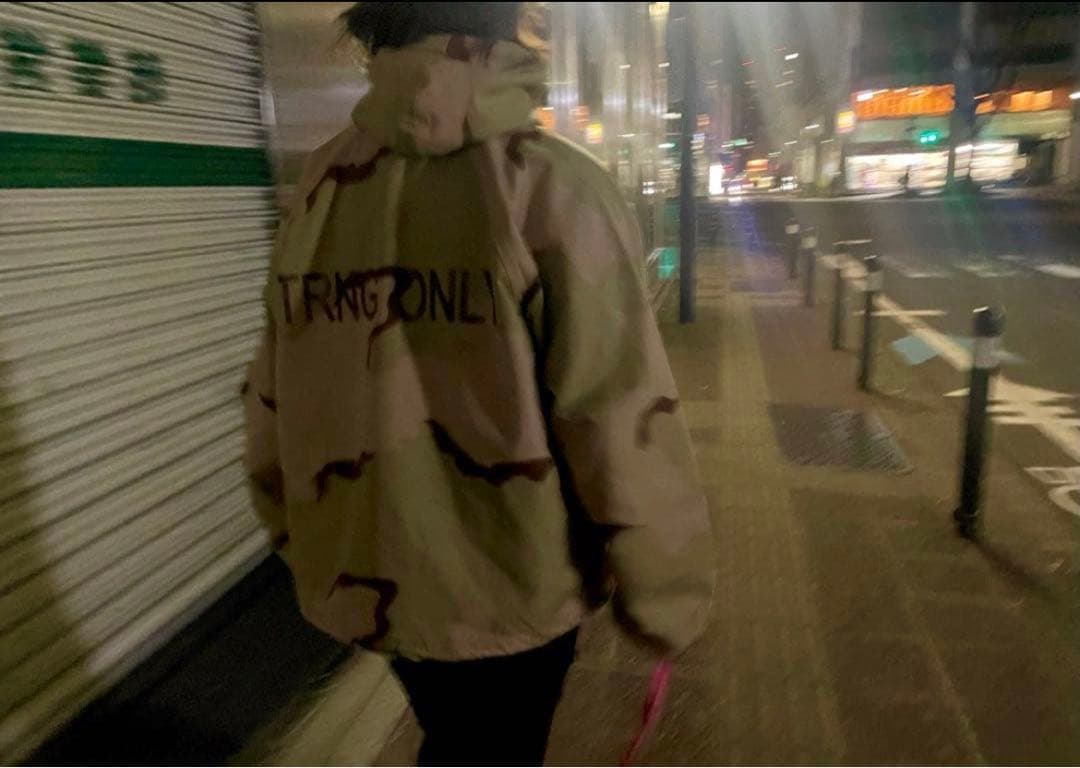 専用　希少トレーニング用 us army ビンテージ　カモフラジャケット