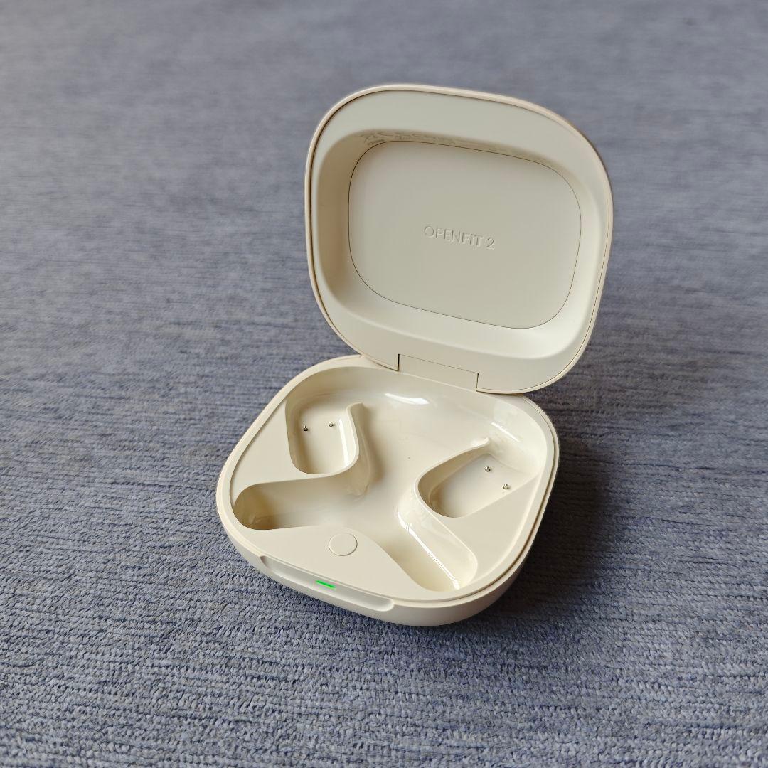 【最終値下げ】Shokz OpenFit 2 充電ケース ベージュ