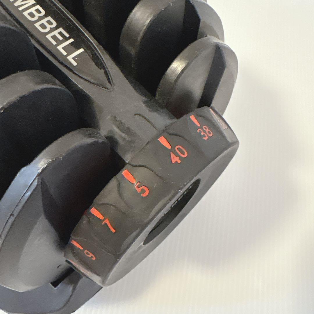 【送料込み】 可変式ダンベル ダイヤル調整5Kg〜40Kg ① 筋トレ