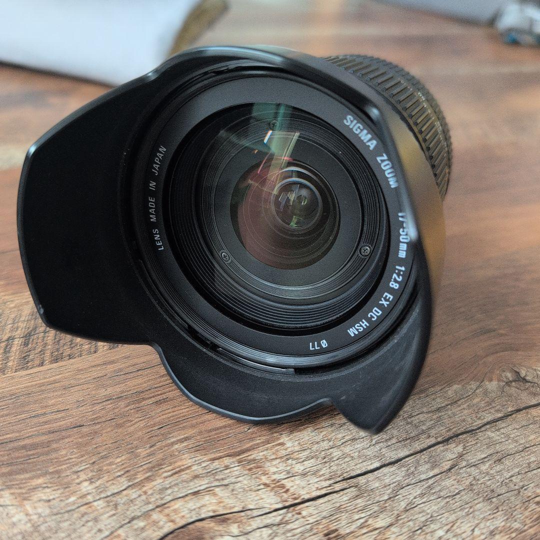 中古　SIGMA 17-50mm F2.8 EX DC HSMレンズ