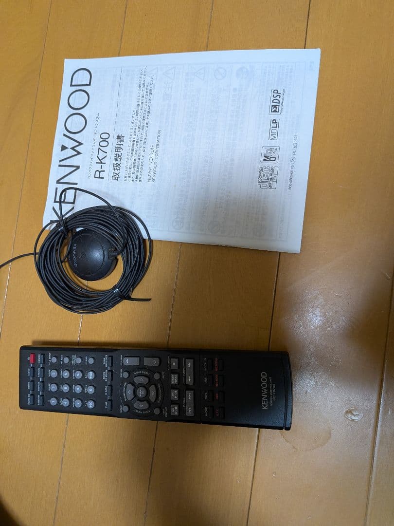 ケンウッド R-K700 CD/MDコンポ 日本製　ls-k701 スピーカー