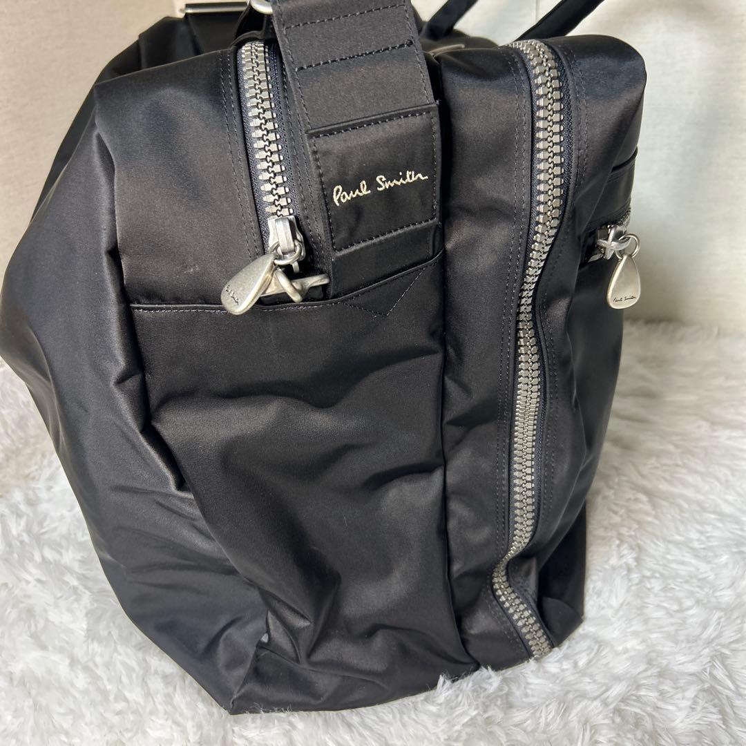 美品　ポールスミス　ボストンバッグ　2way Paul Smith パープル