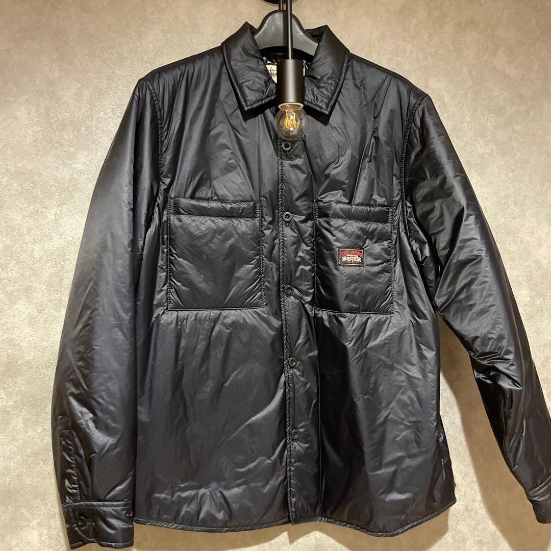 ジャケット・アウター stussy FATIGUE NYLON OVERSHIRT