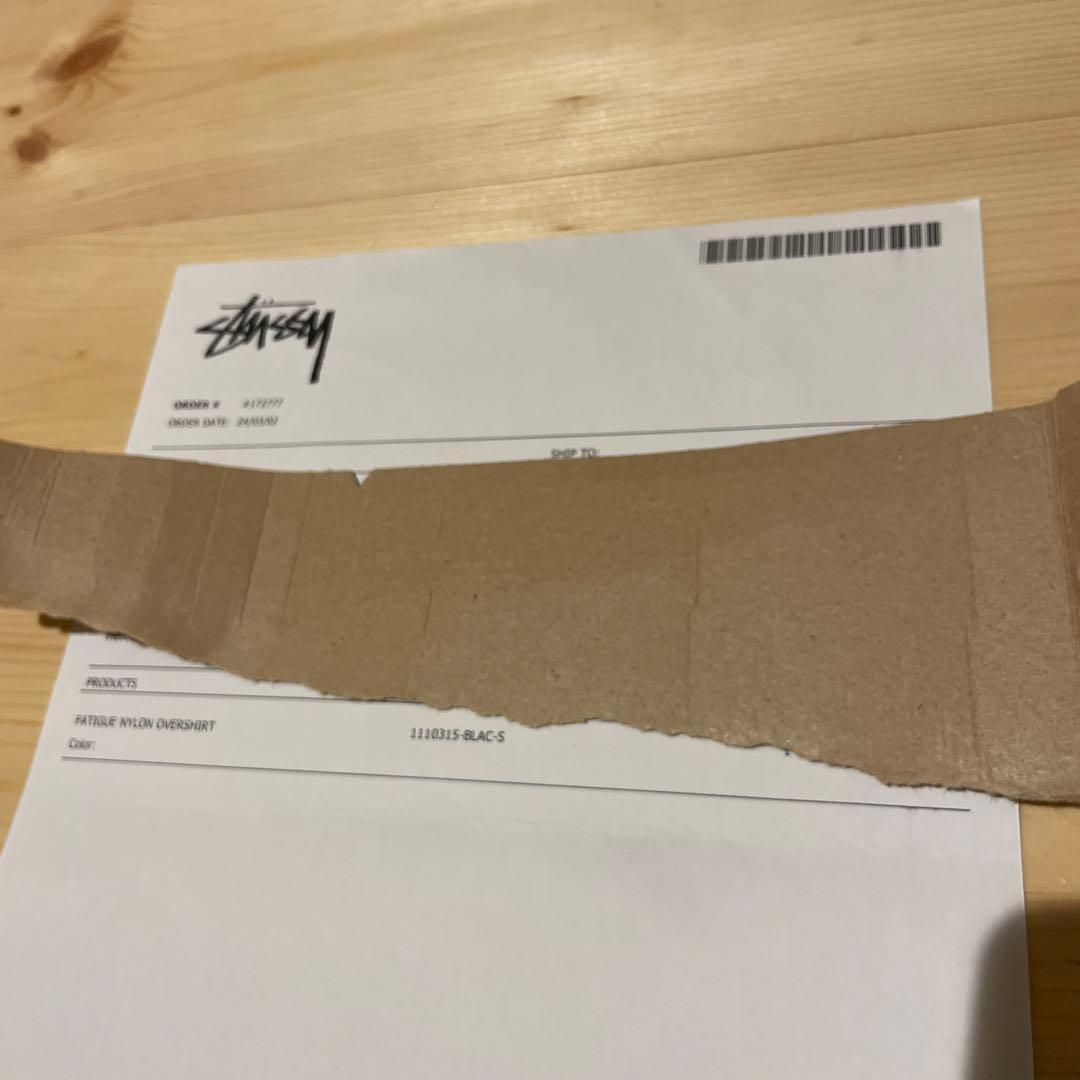 ジャケット・アウター stussy FATIGUE NYLON OVERSHIRT