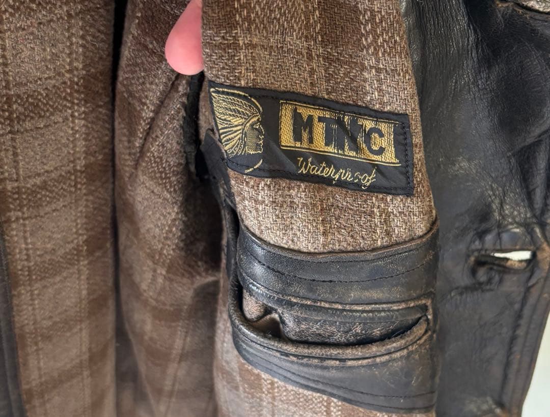 50s フレンチヴィンテージ コルビジェジャケット レザージャケット