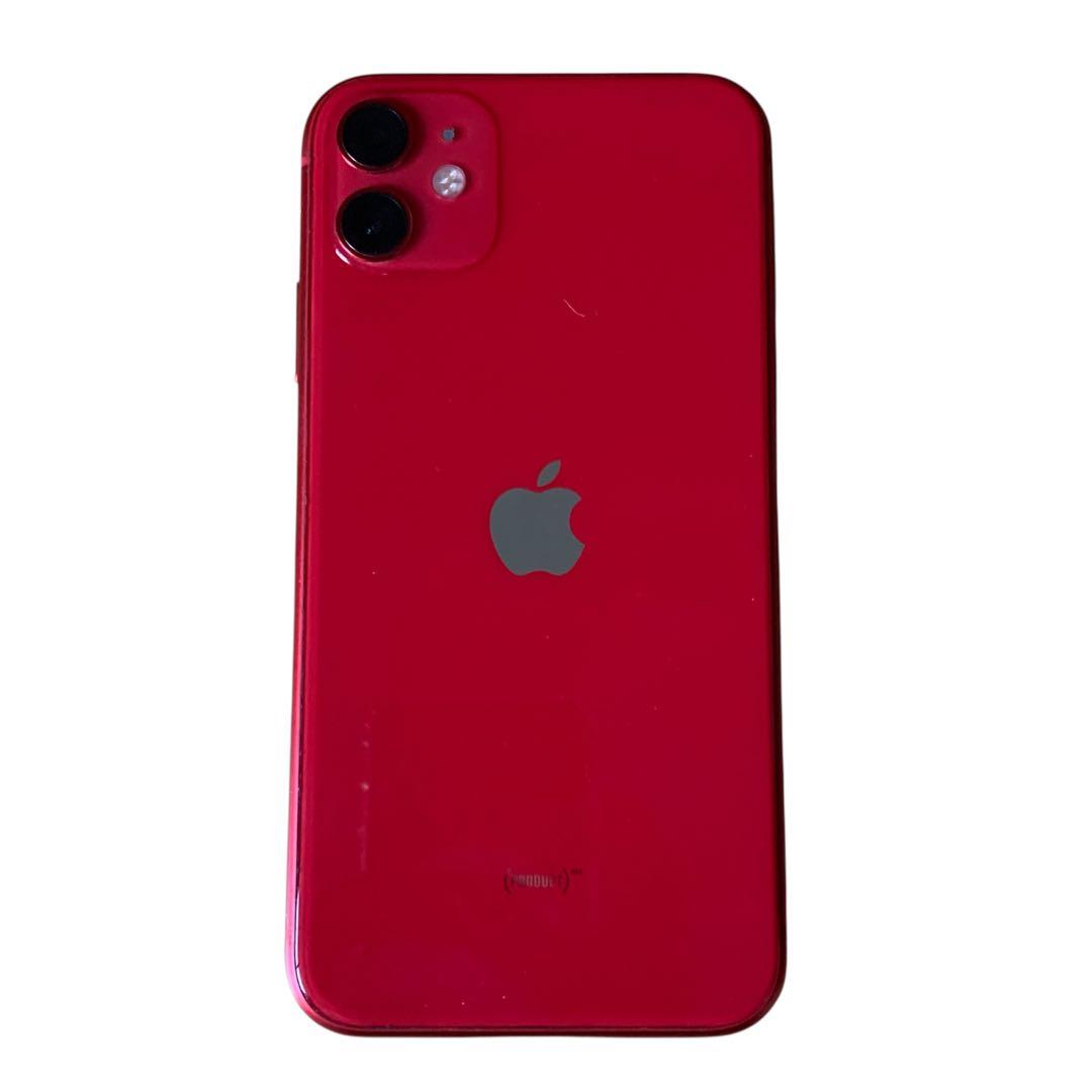 iPhone 11 レッド 256GB SIMフリー 美品 送料無料