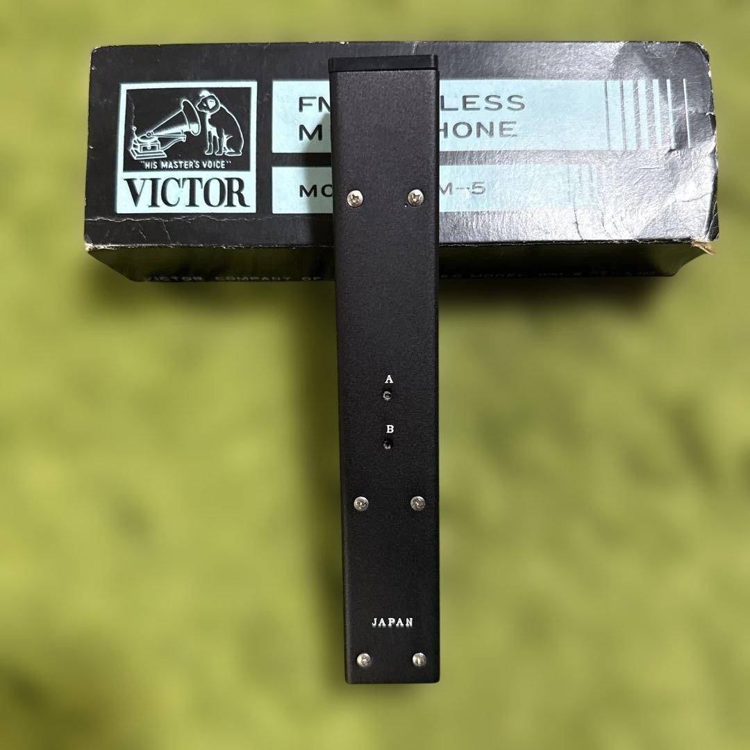 希少激レアVICTOR FMワイヤレスマイクロフォン WM-5