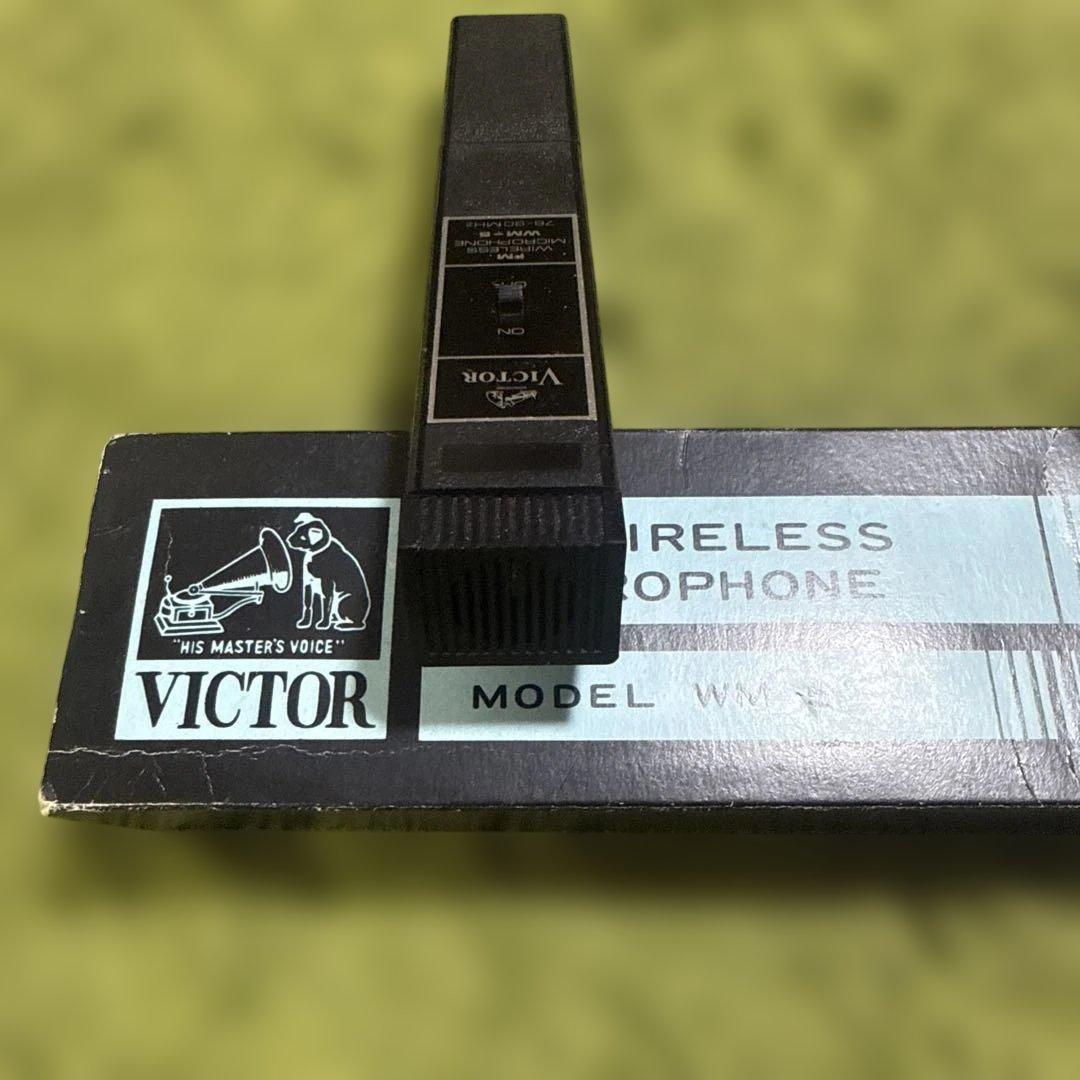 希少激レアVICTOR FMワイヤレスマイクロフォン WM-5