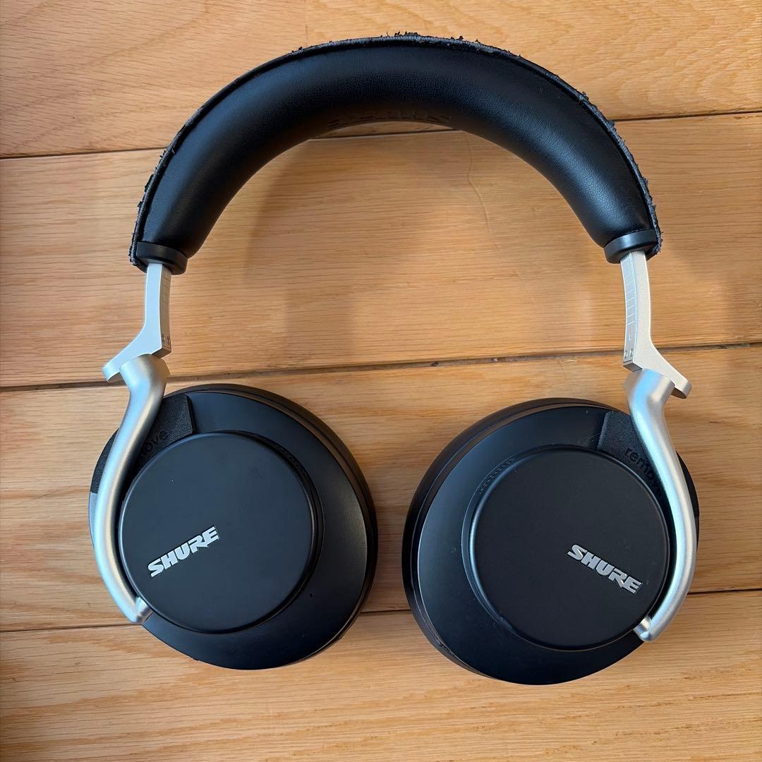 SHURE ワイヤレスヘッドフォン ブラック