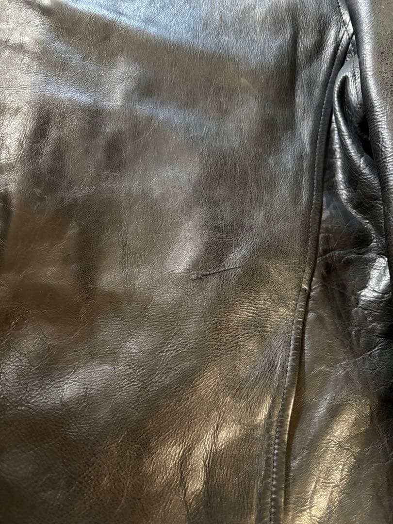 【希少】OLD GAP 黒 レザージャケット XL