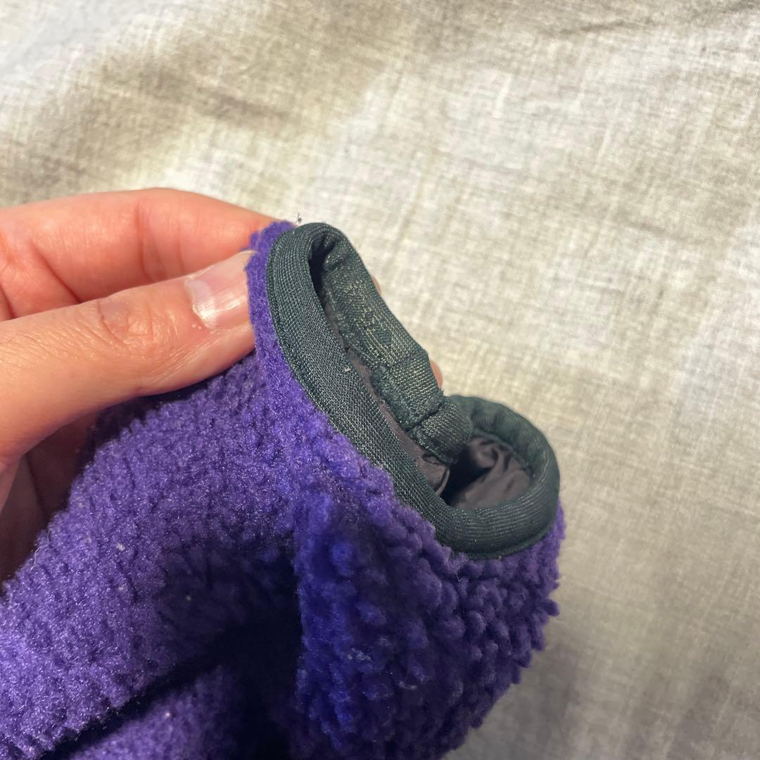 美品 パタゴニア グリセード エッグプラント M パイル フリース パープル