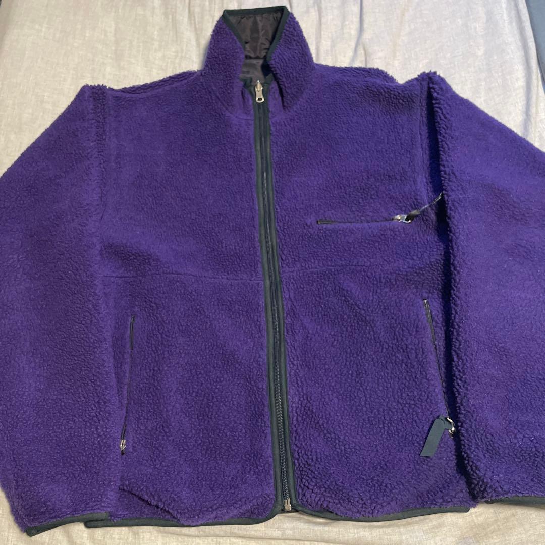 美品 パタゴニア グリセード エッグプラント M パイル フリース パープル