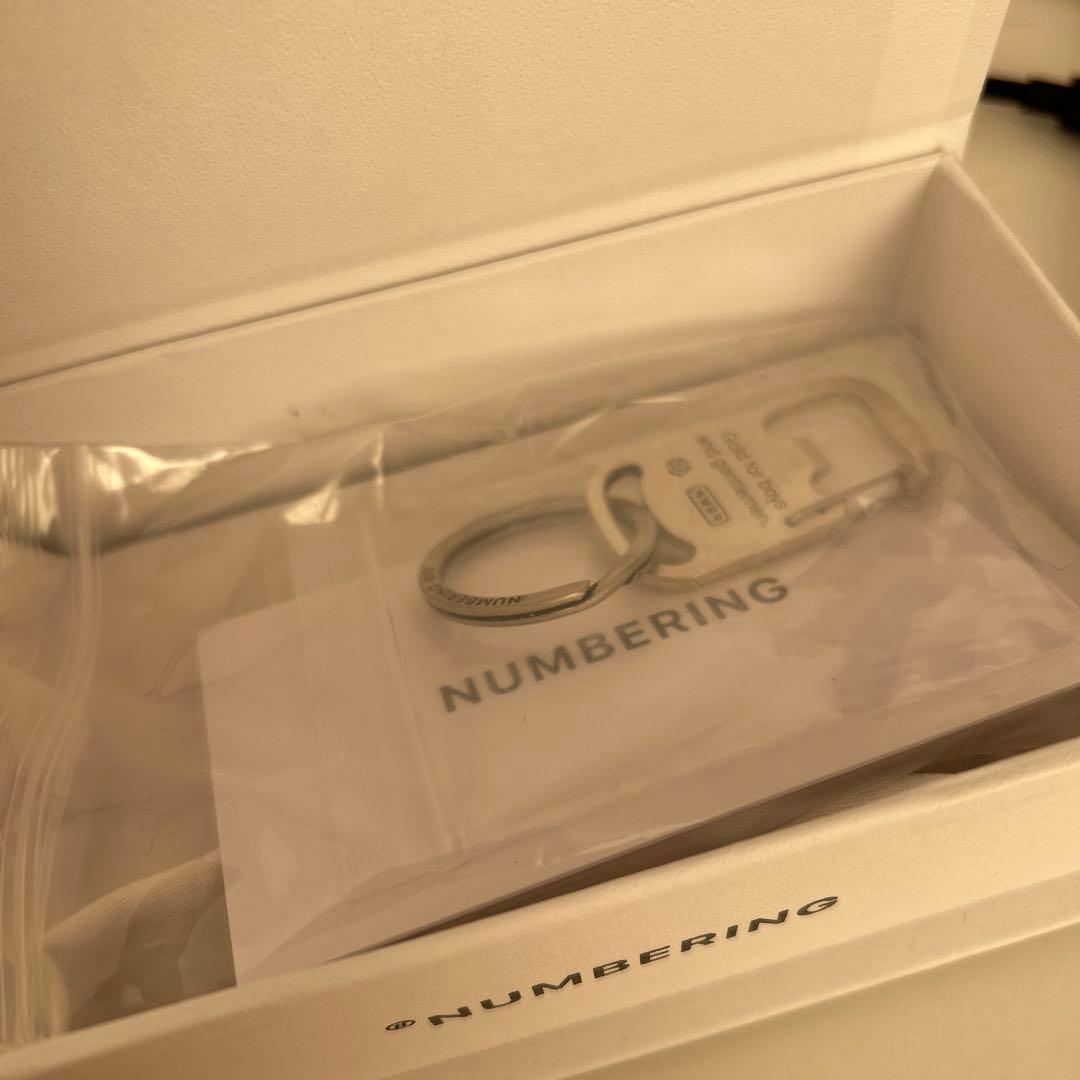 【値下げ】NUMBERING シルバー #1009 キーホルダー/キーリング韓国