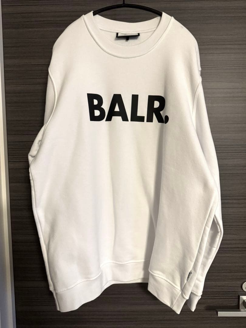 BALR. ボーラー スウェット トレーナー 裏起毛 グレー メンズ