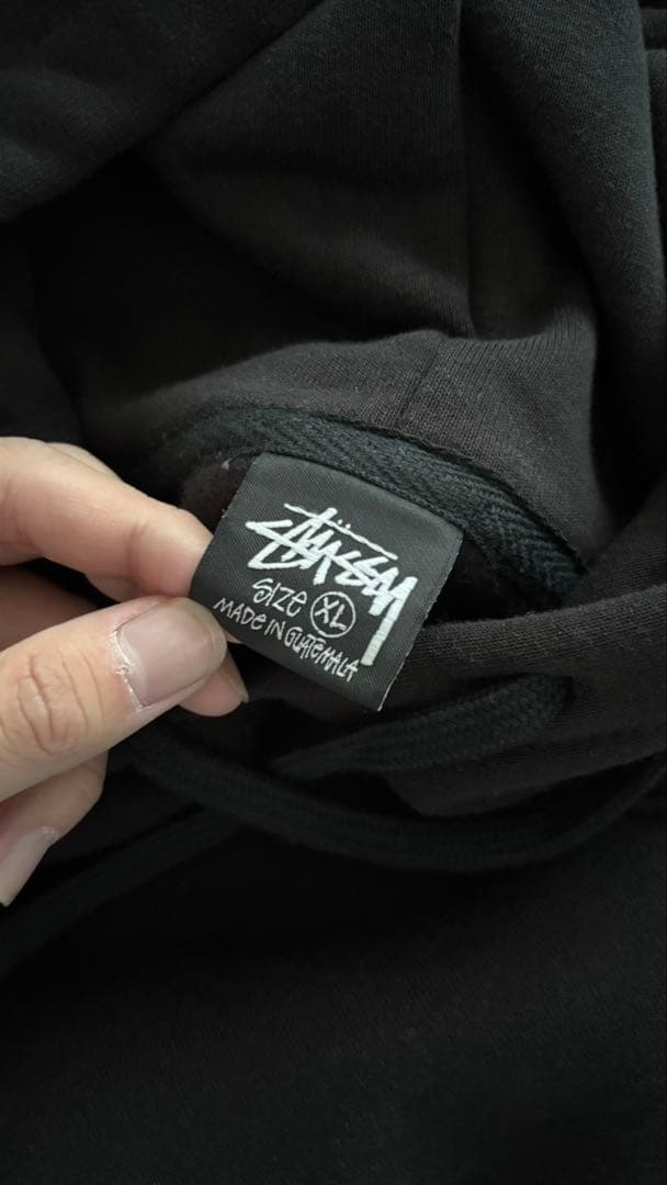 Stüssy ブラック パーカー