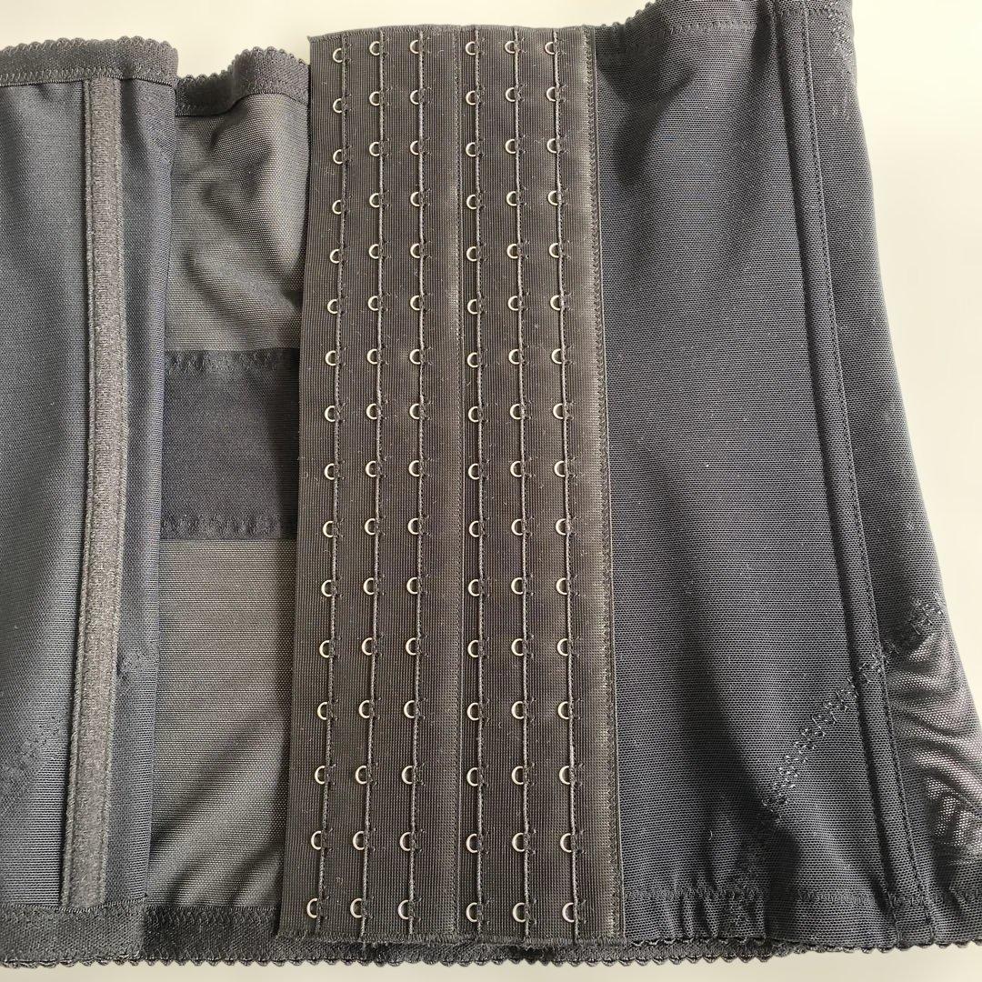 紫陽花 新品　peu a beaute ウエストニッパー ブラックL