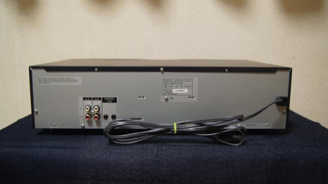 ソニー　カセットデッキ　TC-WE475 整備動作品