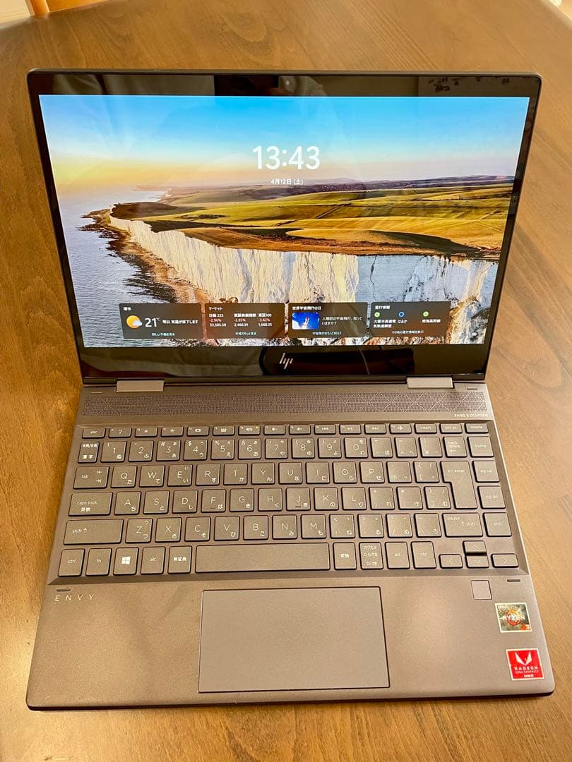 Windowsノート本体 HP ENVY x360 13-ar0000