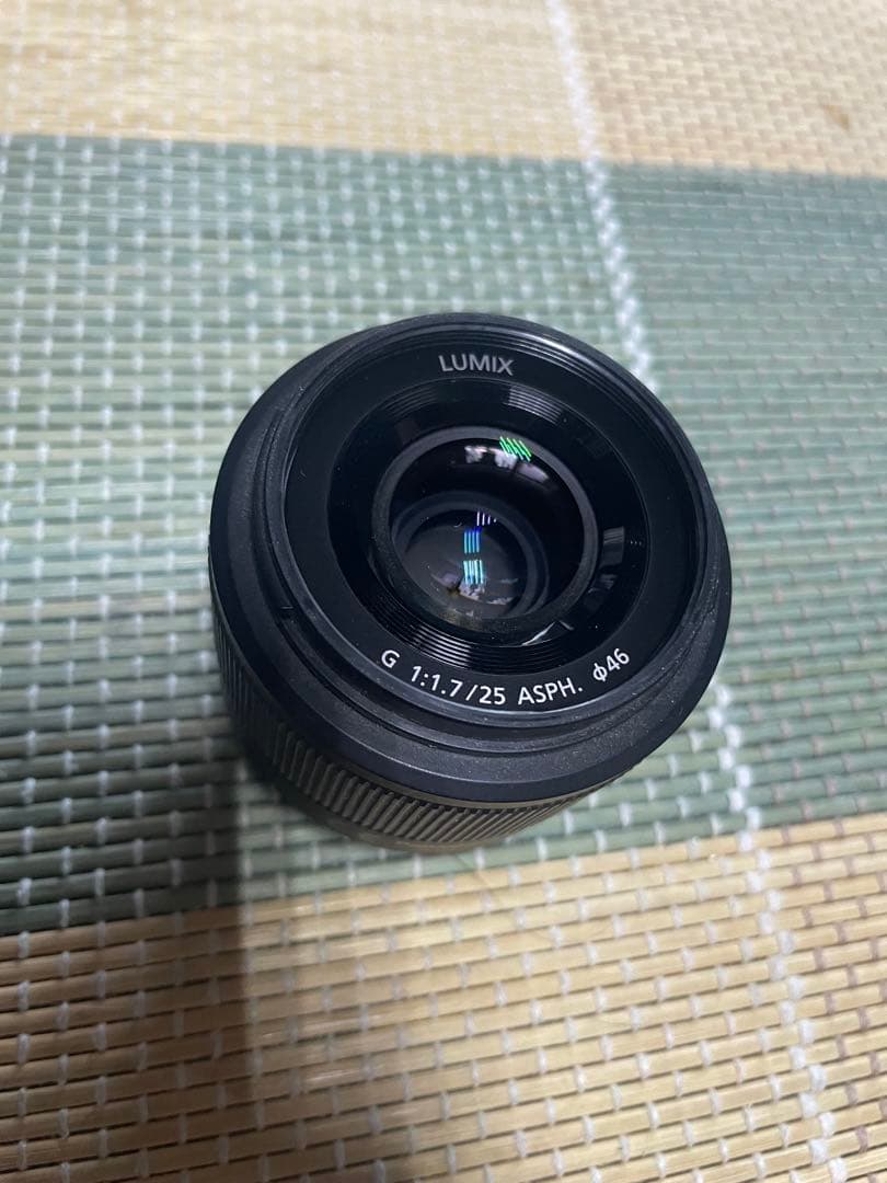LUMIX 25mm F1.7 単焦点レンズ H-H025