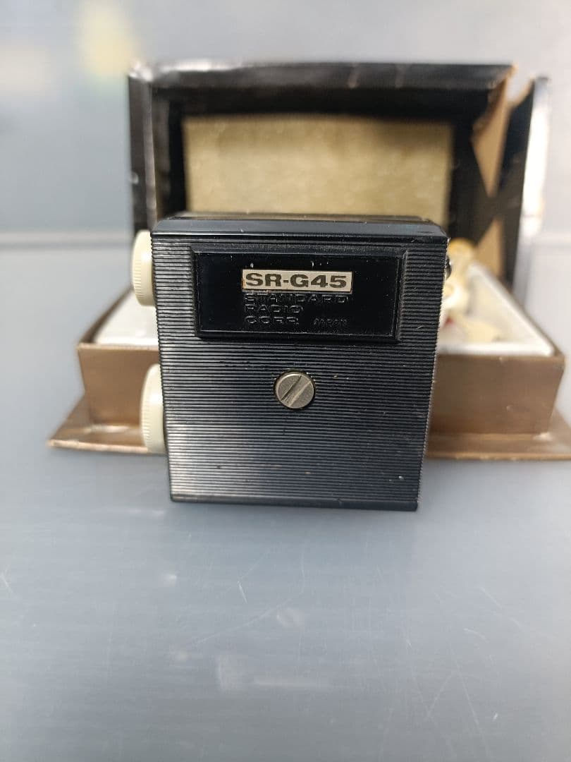 ジャンク STANDARD マイクロルビー ラジオ SR-G45