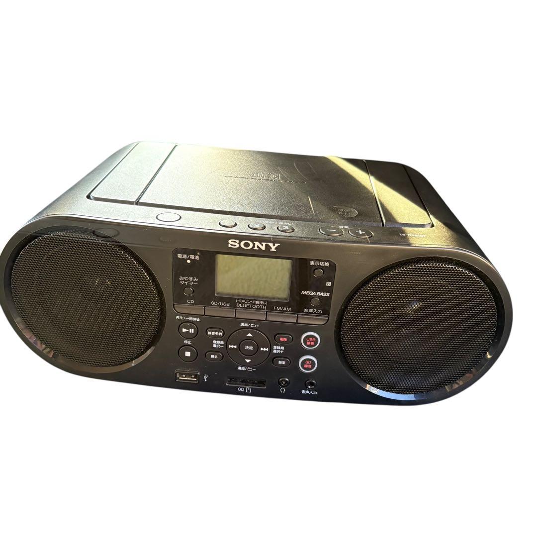 SONY CDラジカセ ZS-RS81BT Bluetooth