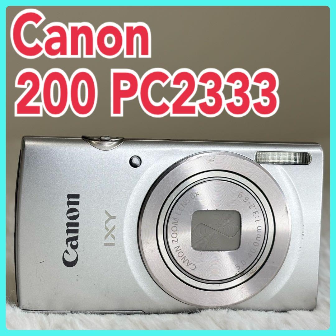 Canon カメラ　IXY 200 PC2333 充電器 コンデジ　動作品