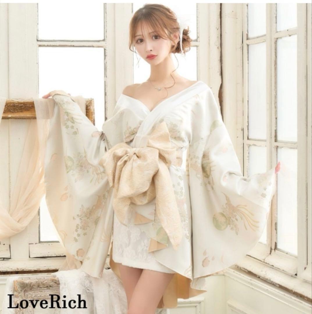 LoveRich 花魁 コスプレ衣装 フリル ミニスカート