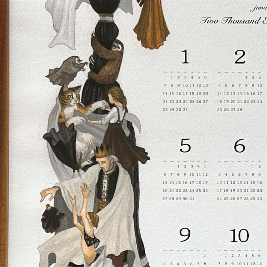 【美品｜希少】junaida ジュナイダ 2018年版 ポスターカレンダー A2