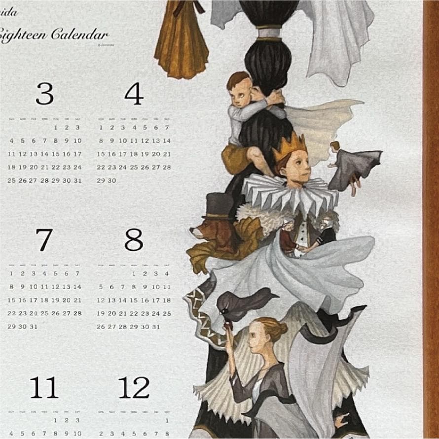 【美品｜希少】junaida ジュナイダ 2018年版 ポスターカレンダー A2