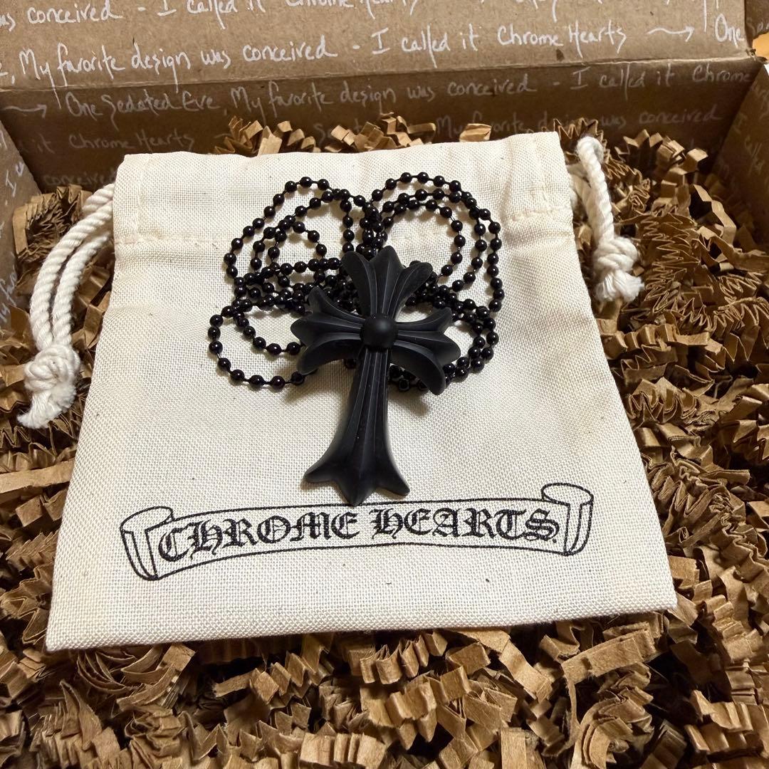 アクセサリー Chrome Hearts CH Cross Silicon Necklace