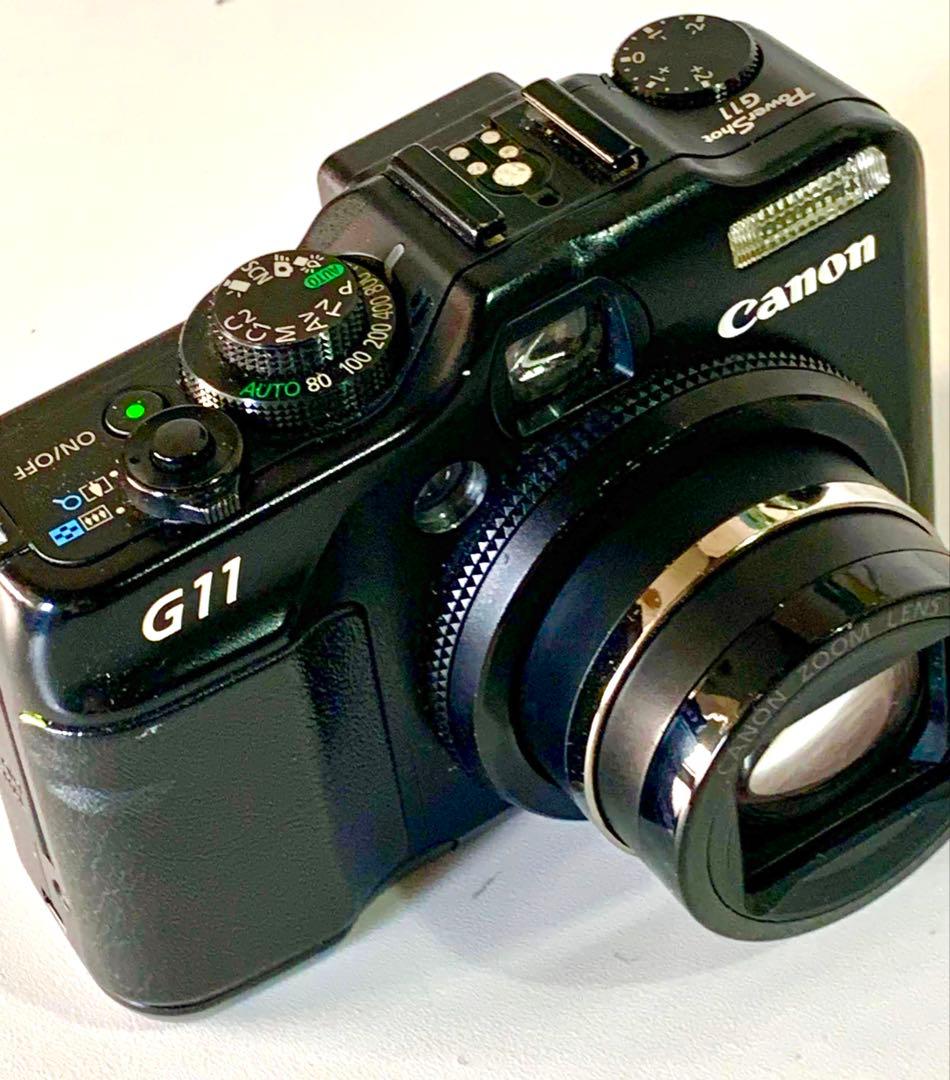 値下げ！Canon PowerShot G11 デジタルカメラ、セット組み
