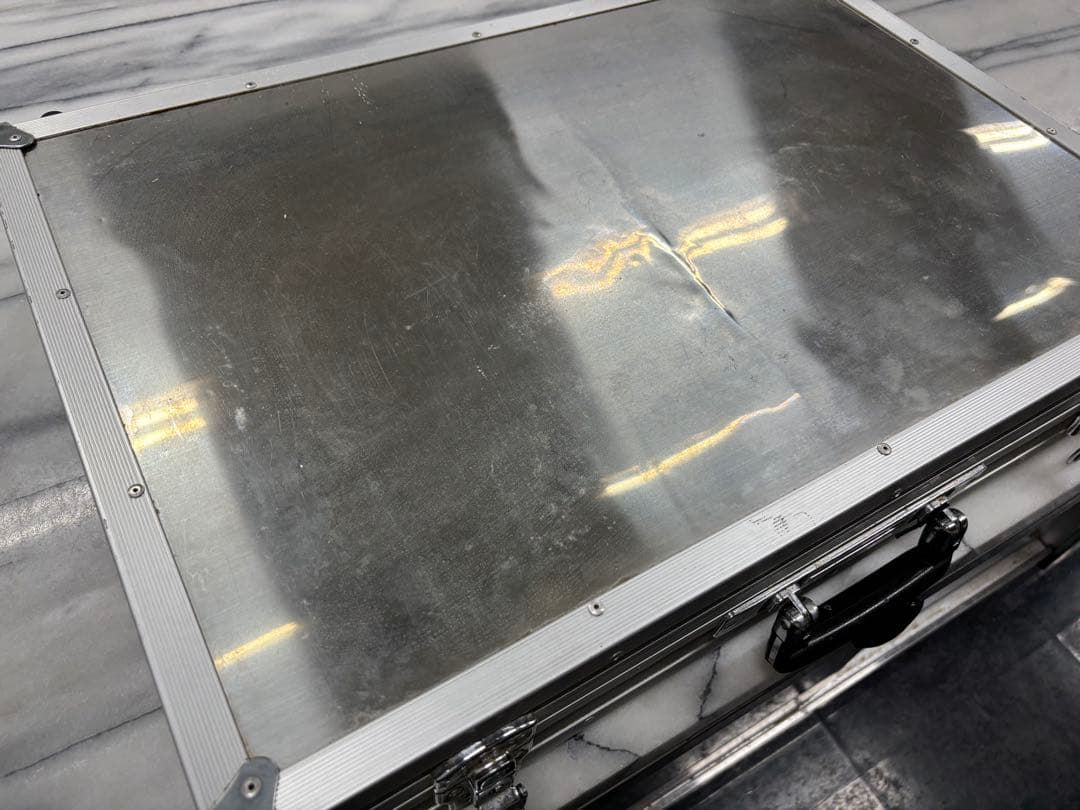 [飴ランプ アメランプ]2灯式(風防ガード付き)　収納アタッシュケース付き