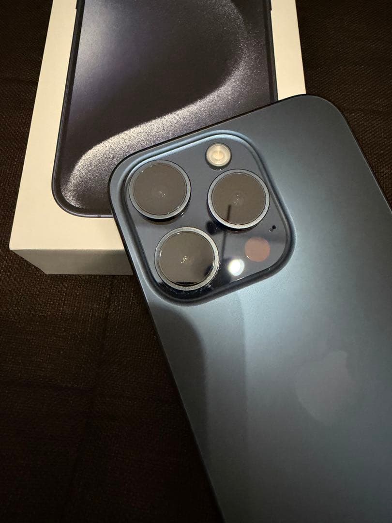 iphone15 pro 256GB ブルーチタニウム