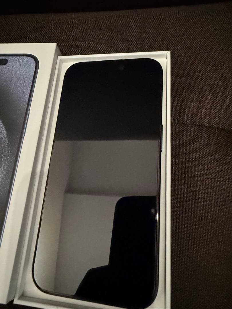 iphone15 pro 256GB ブルーチタニウム