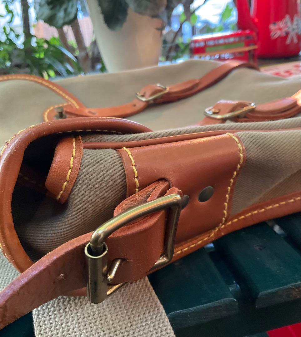 ブレリーオリーブグリーン キャンバス ショルダーバッグ