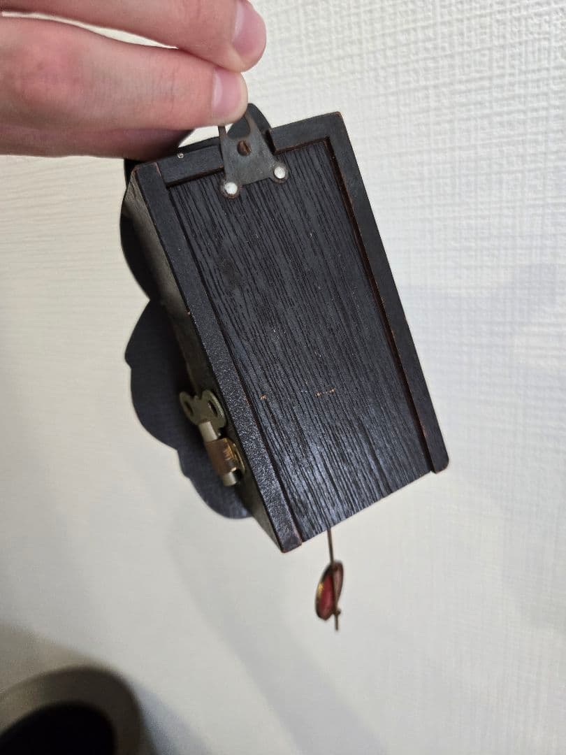 骨董 時計 狸 たぬき ゼンマイ アンティーク