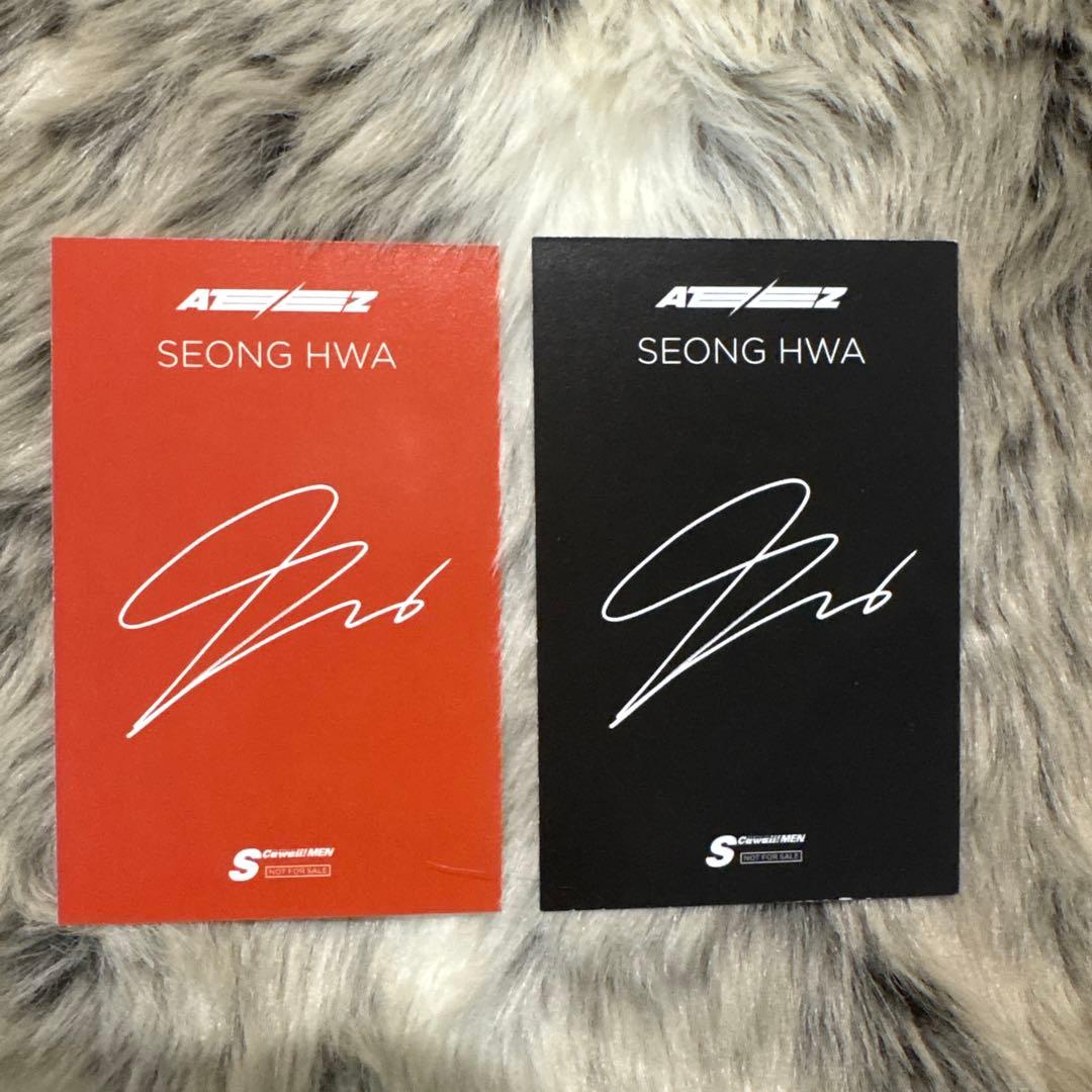 ATEEZ ソンファ Scawaii!MEN RED & BLACK