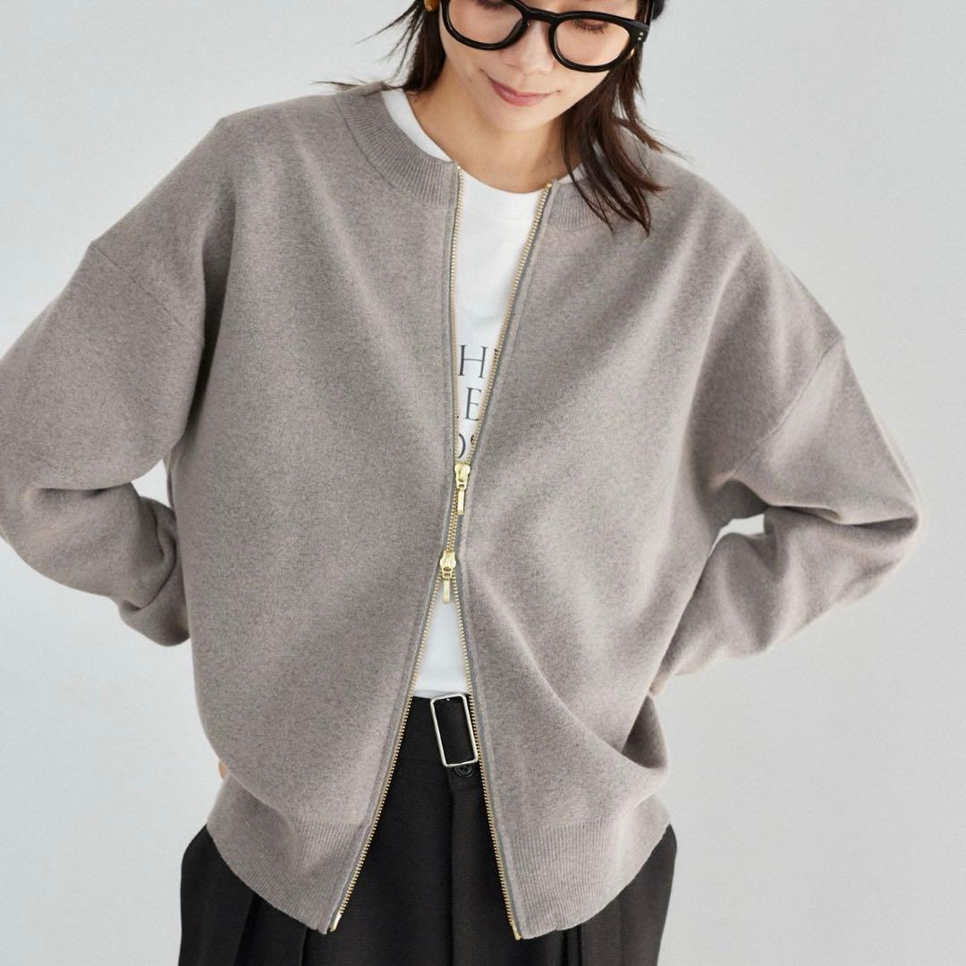 【新品 人気！】バンヤードストーム ミラノZIPカーデ