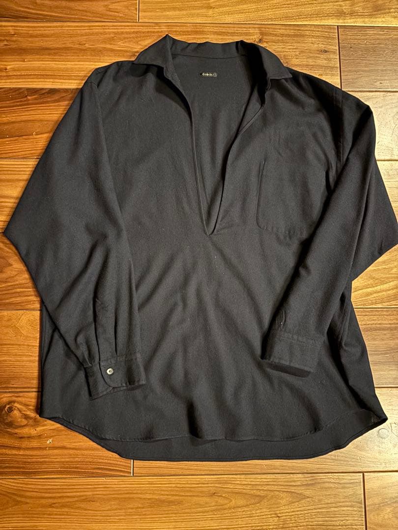 COMOLI 22AW ウールビエラスセットアップ ネイビー