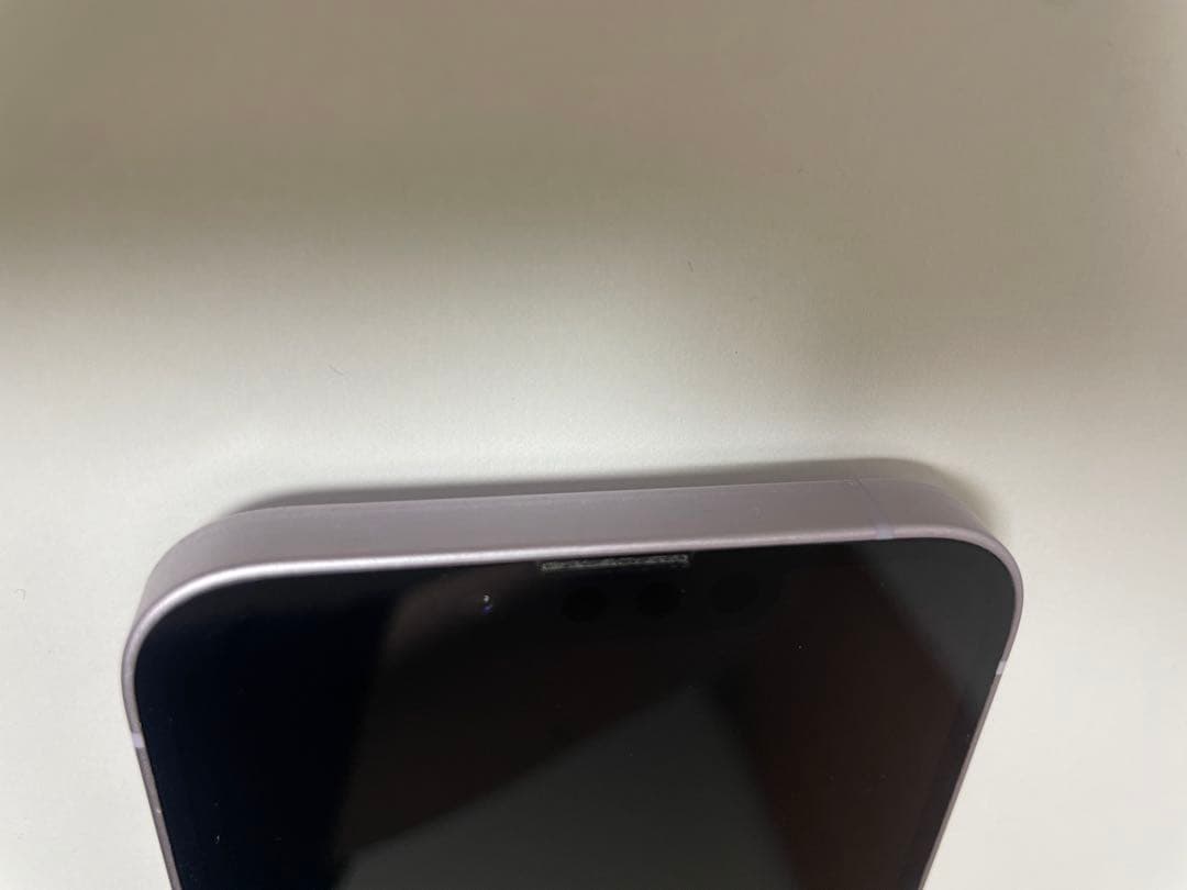 【美品】Apple iPhone 14 本体 iPhone14 パープル