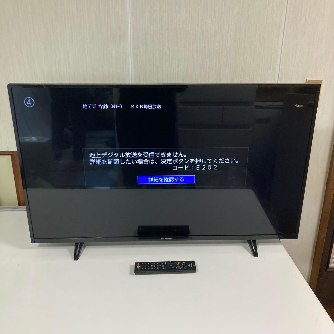 フナイ 液晶テレビ 43型 FL-43U3040 2022年製