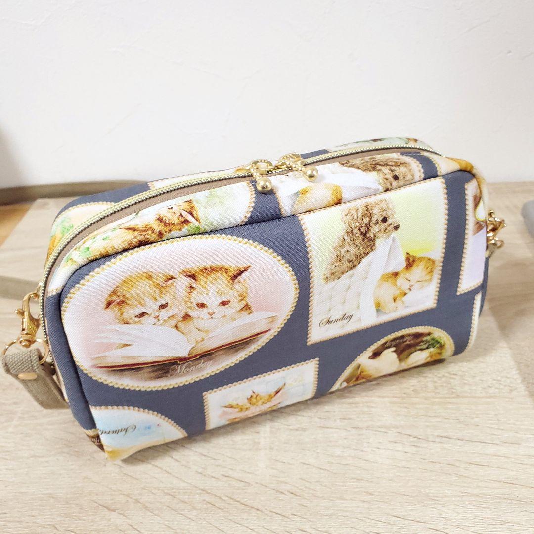 ハンドメイド お財布×ポシェット フランシュリッペ ダイアリー