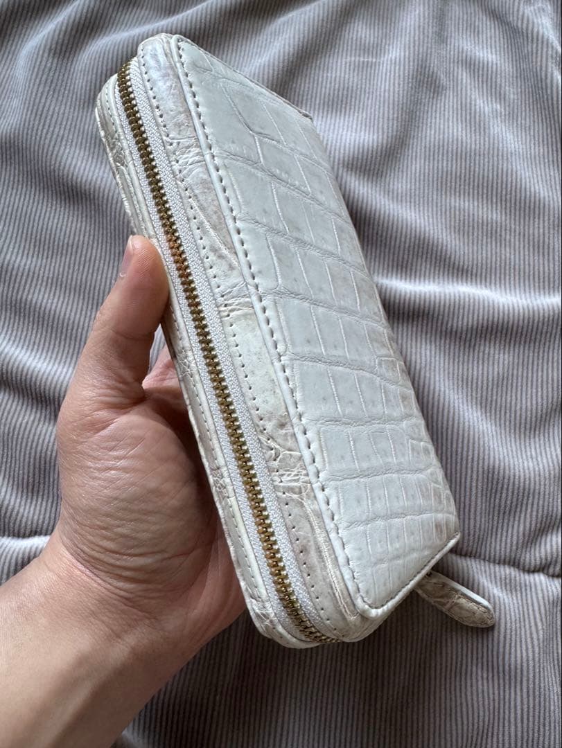 大迫力！　ヒマラヤクロコダイル　ビッグウォレット　長財布！！