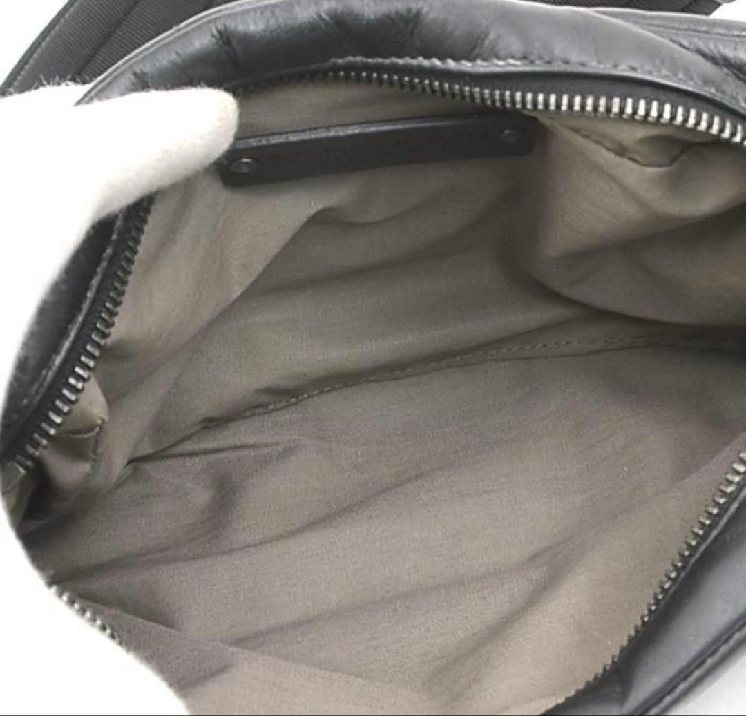 BOTTEGAVENETA ボッテガ・ヴェネタボディ バッグ イントレチャート黒