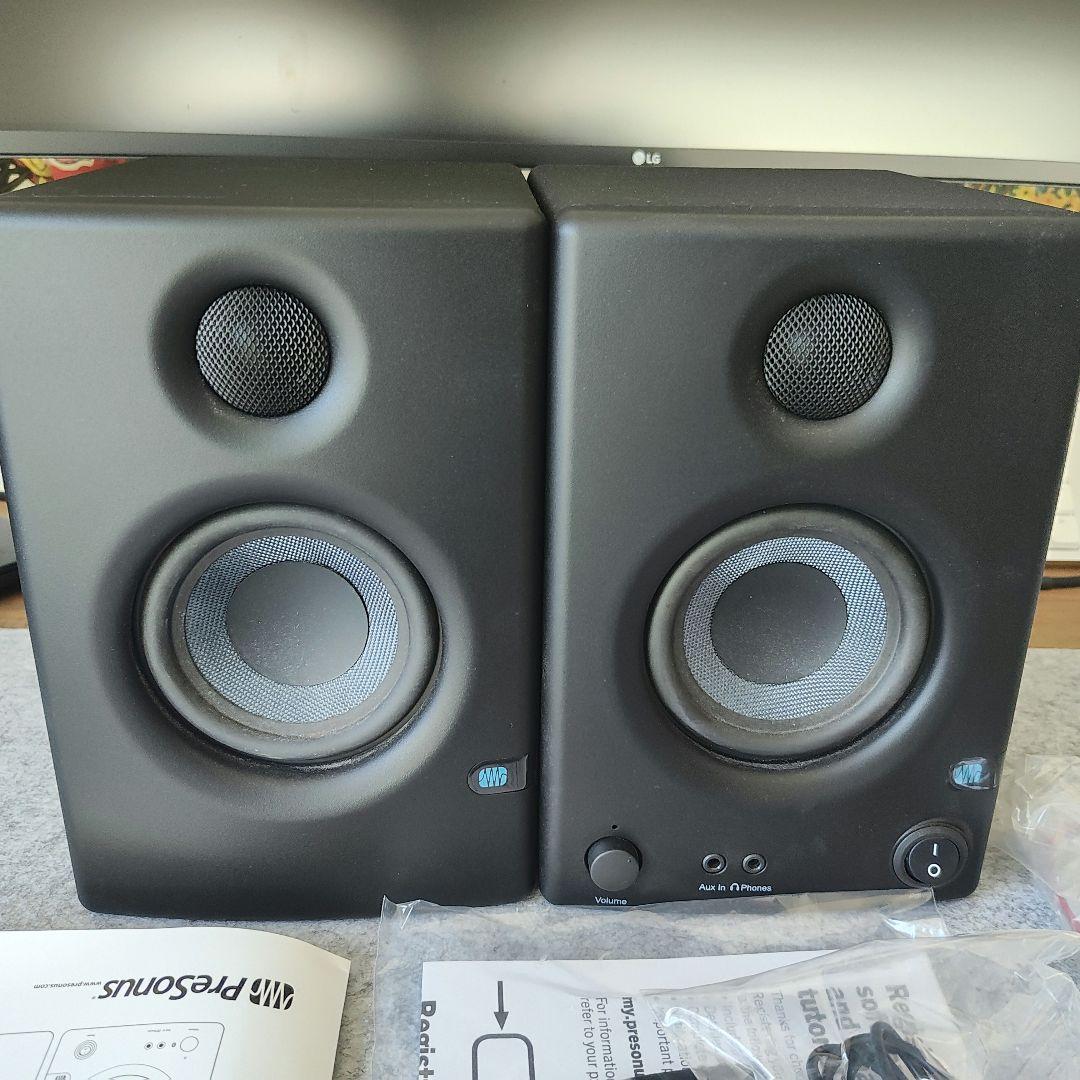 美品 PreSonus Eris E3.5 モニタースピーカー ペア 動作確認済