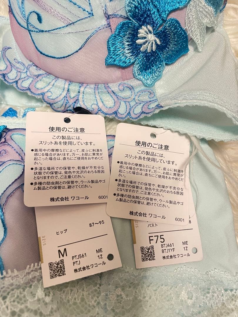 BTJ461 ワコール サルート　ブラショーツセット