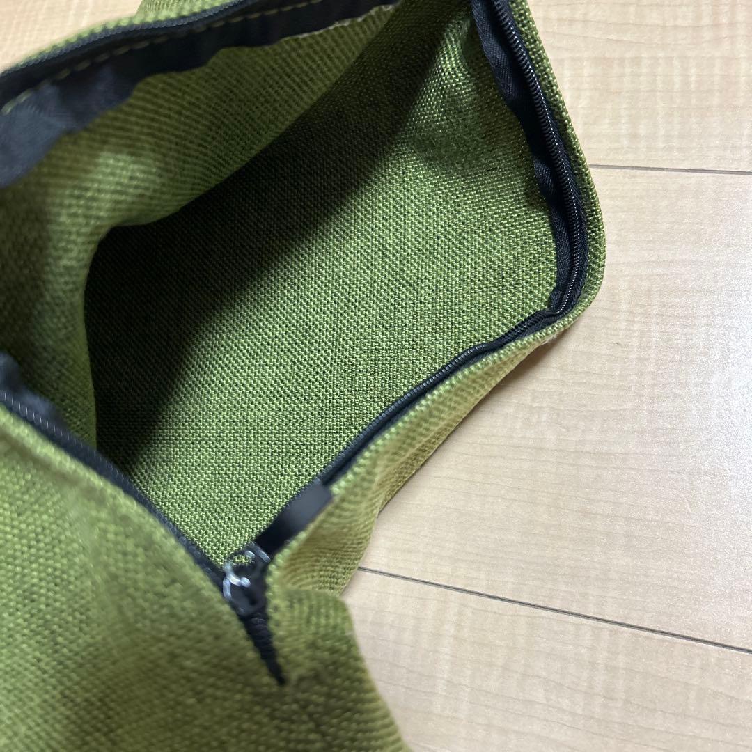 美品！LOWYAグリーンファブリック2〜2.5掛けソファ