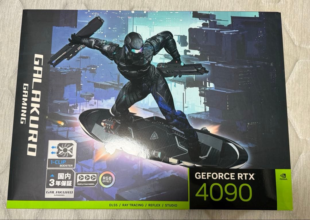 玄人志向GALAKURO GG-RTX4090-E24GB/OC/TP 24GB